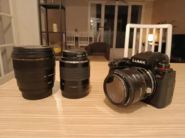 Le Lumix S5 II et ses optiques